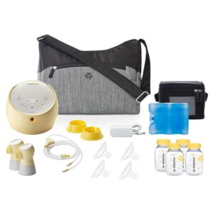 The 101037319 kit includes a pump unit, bottles, tubing, flanges, adapters, an ice pack, a cooler bag, and a carry bag.