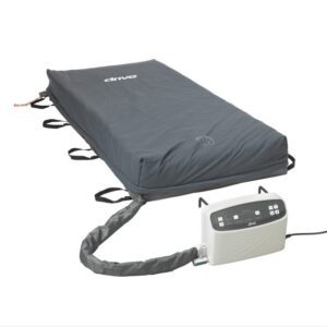 Inflatable mattress model 14029 featuring a connected electronic control unit.